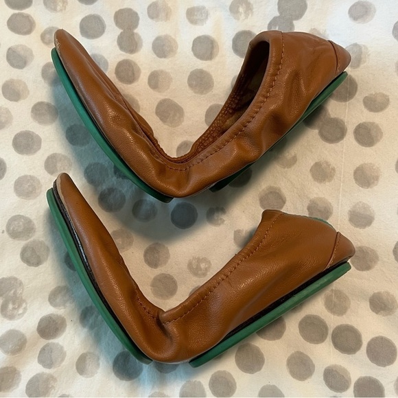 Tieks Chestnut Ballet Flat Shoes Size 7 - Picture 8 of 14